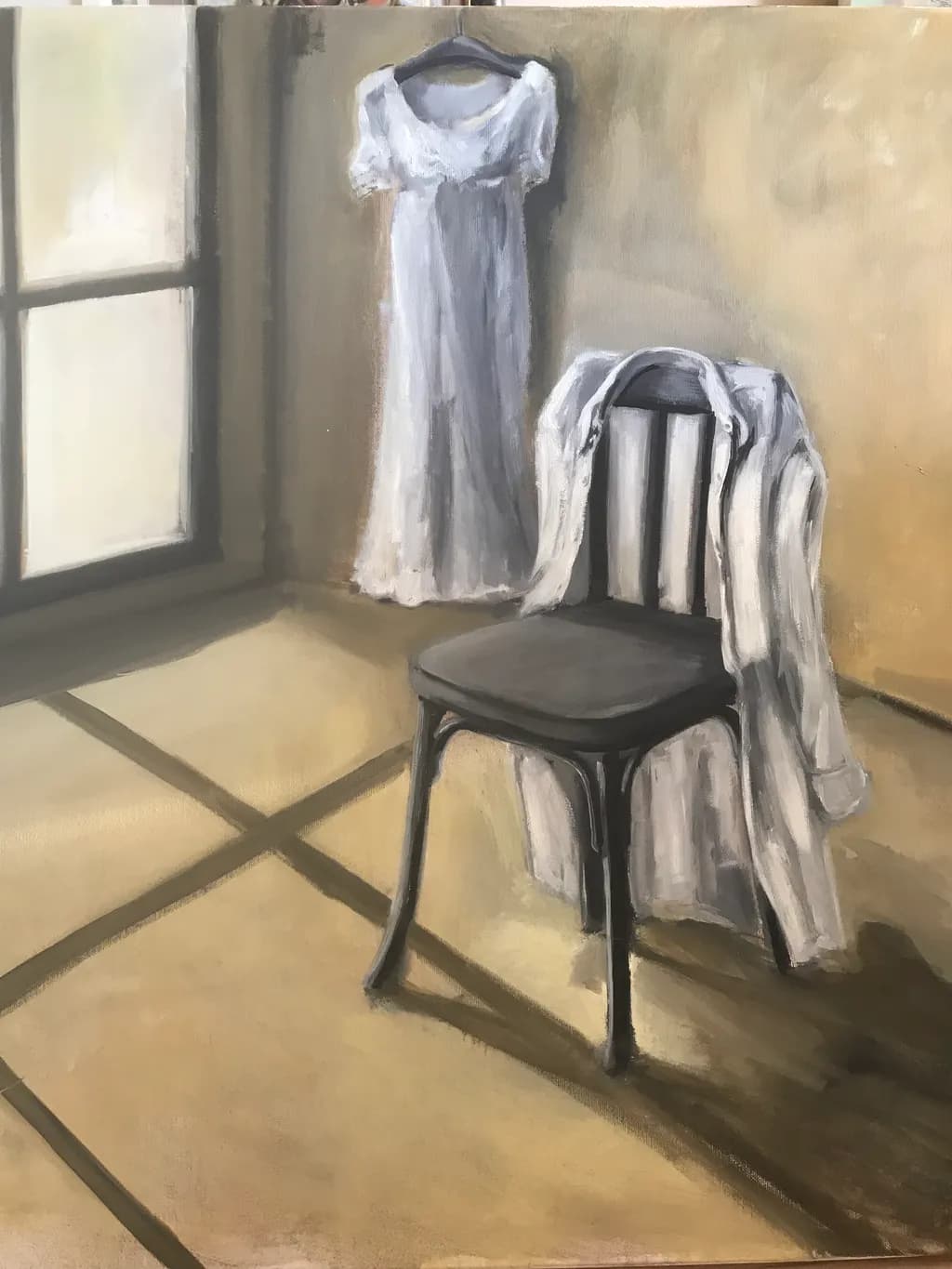 Sunlit Dress and Chair