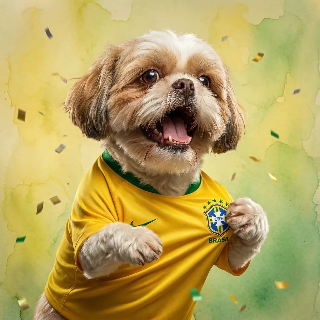 Firefly Gemini Dog Portrait