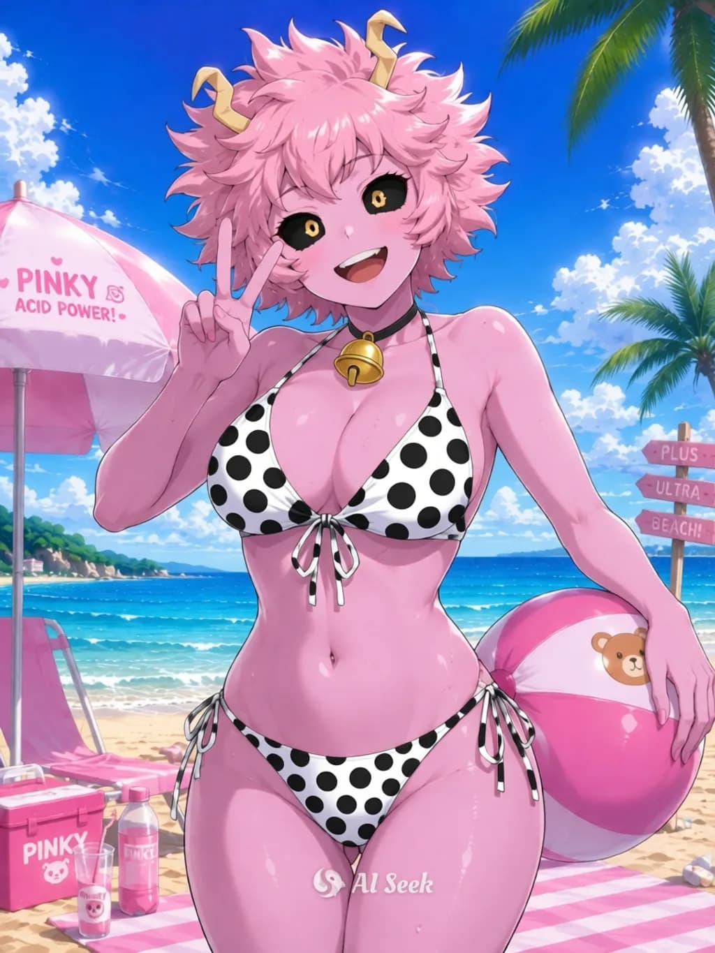 Beach Day Pinky