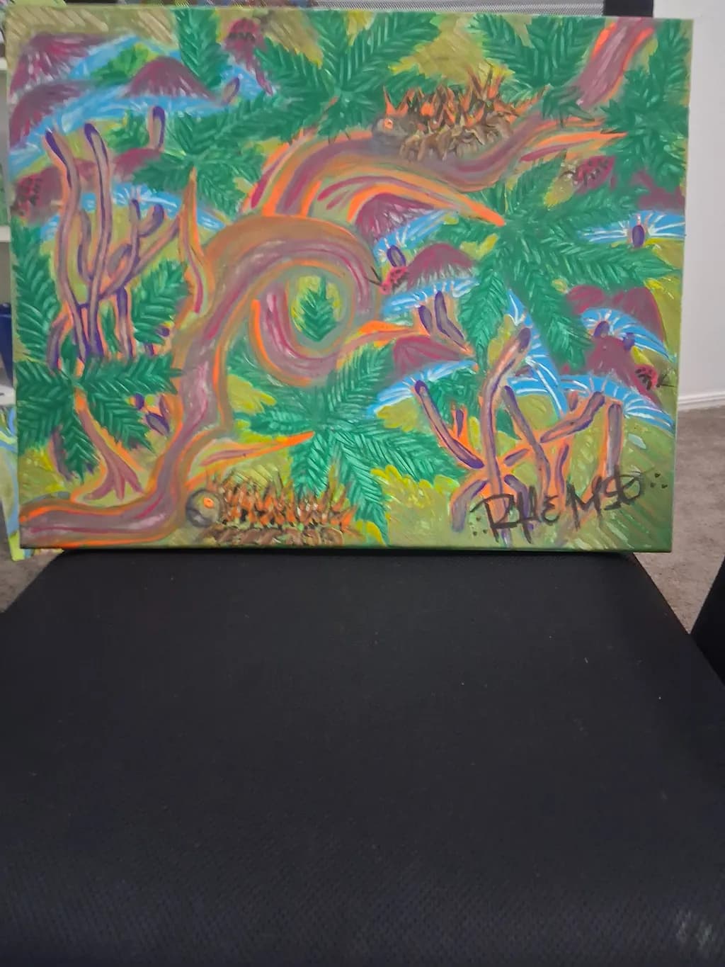 Tropical Foliage Dance