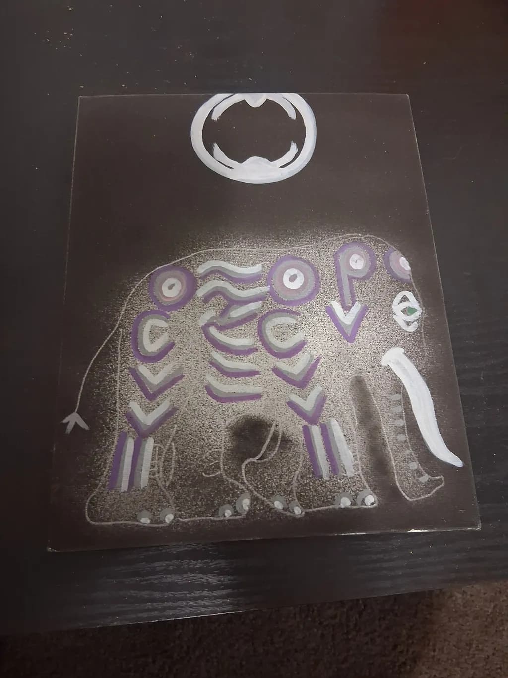 Abstract Elephant Design