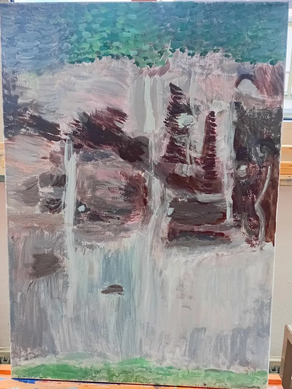 Abstract Landscape Reflection