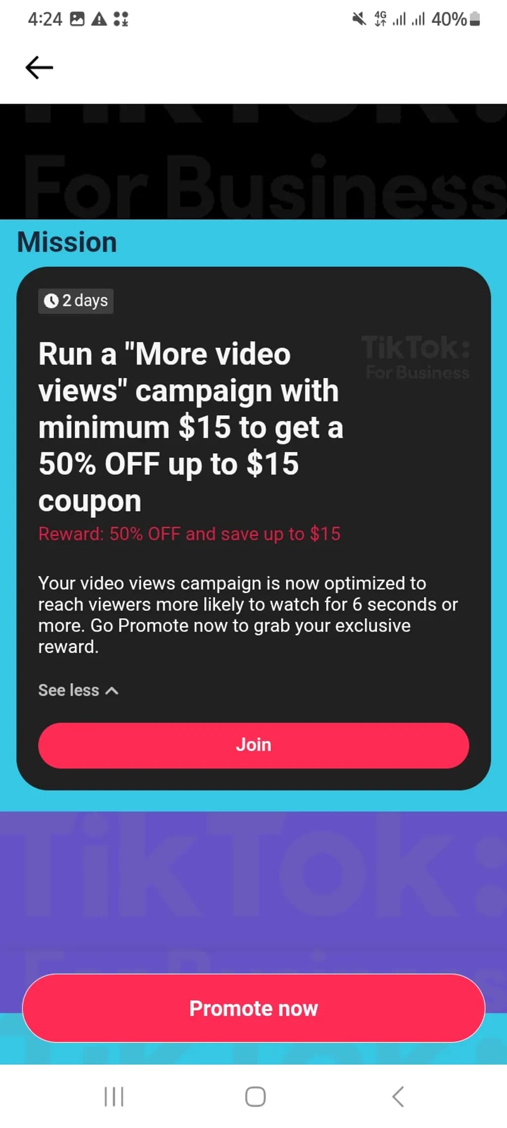 TikTok Video Campaign
