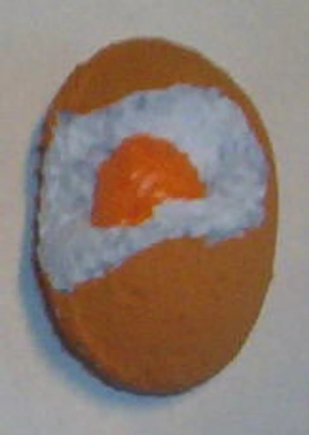 Abstract Orange Circle