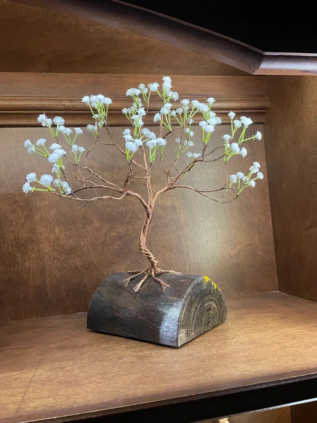 Flowering Wire Tree Sculpture