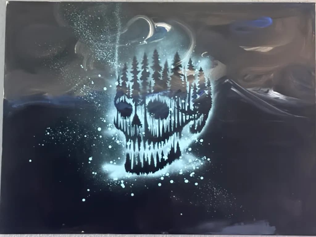 Forest Skull Glow