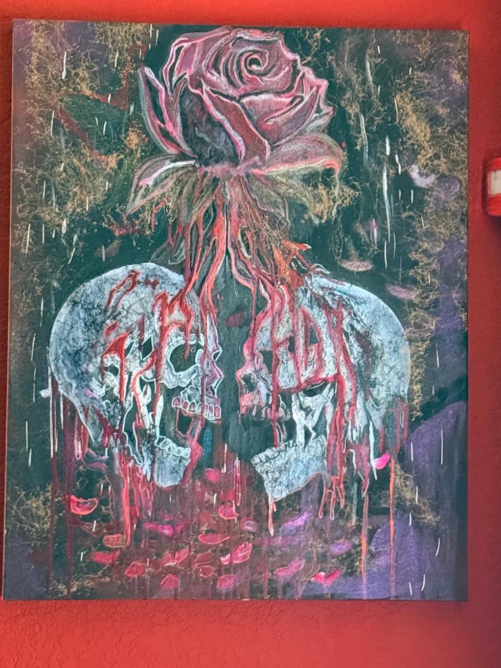 Rose and Skulls