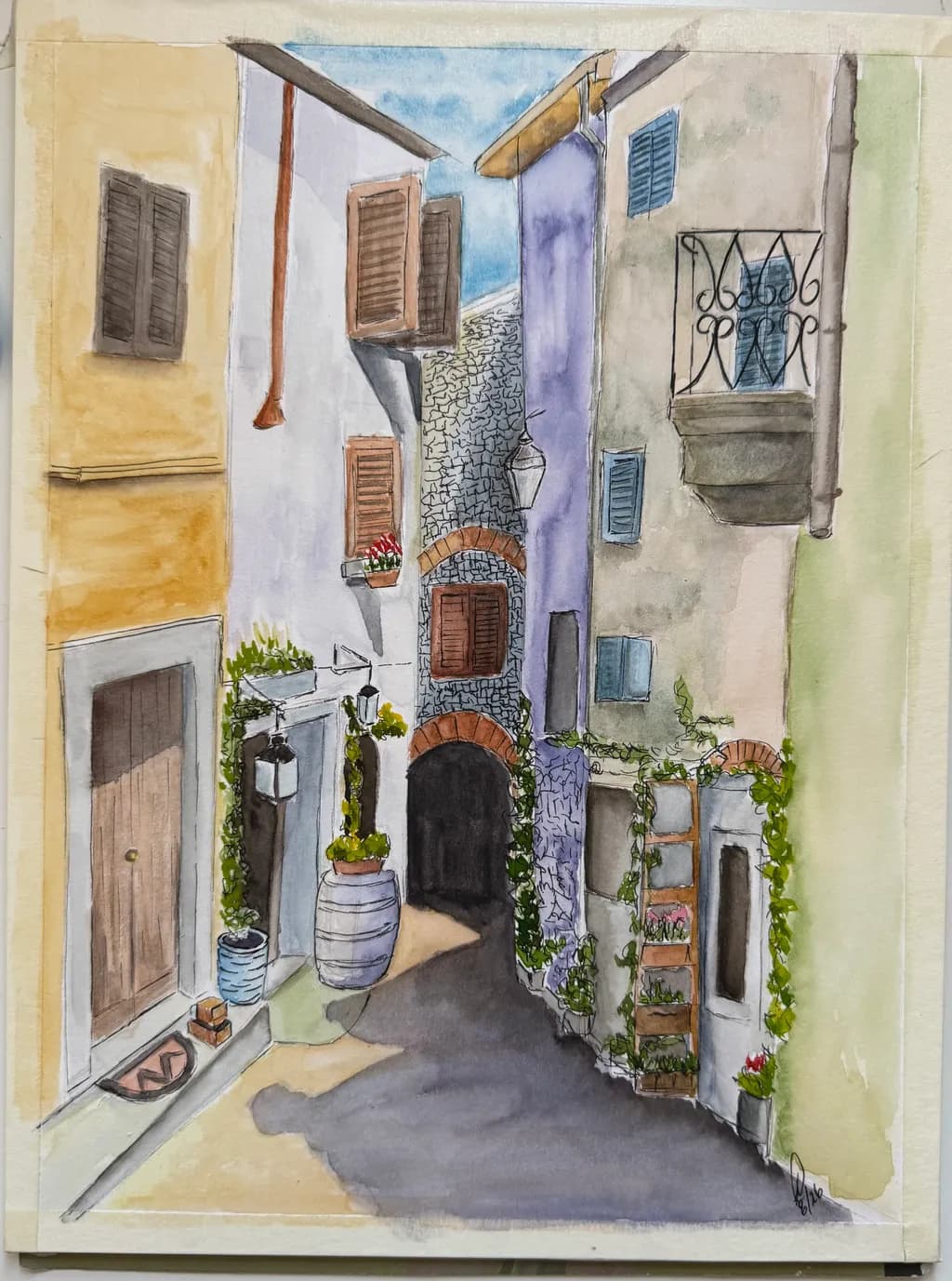 Narrow Alleyway