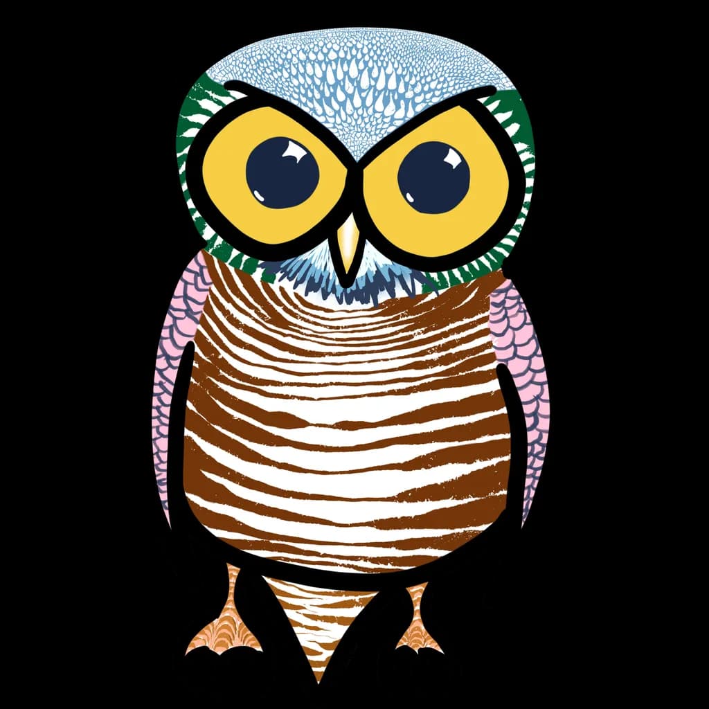 Colorful Owl