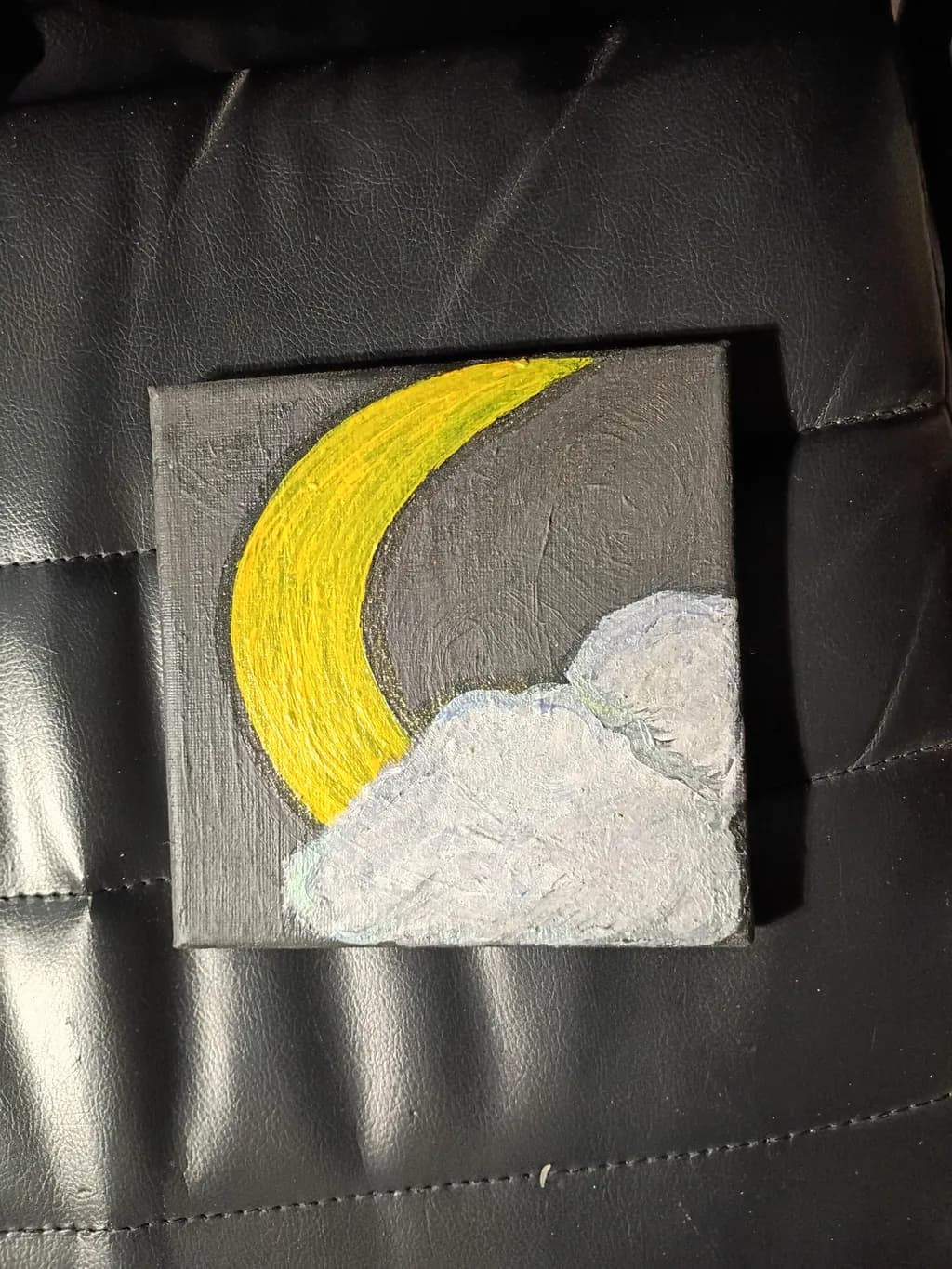 Moon and Cloud Scene