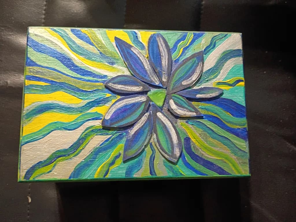 Abstract Floral Burst