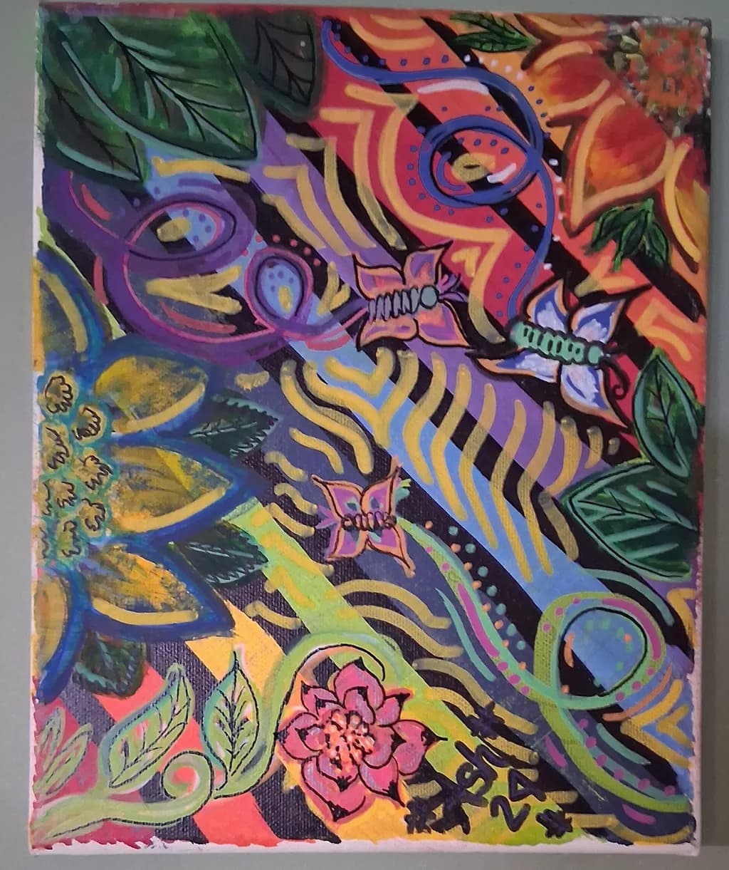 Abstract Floral Pattern