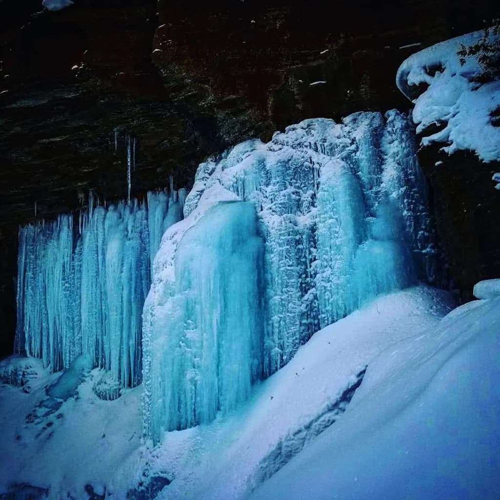 Frozen Waterfall