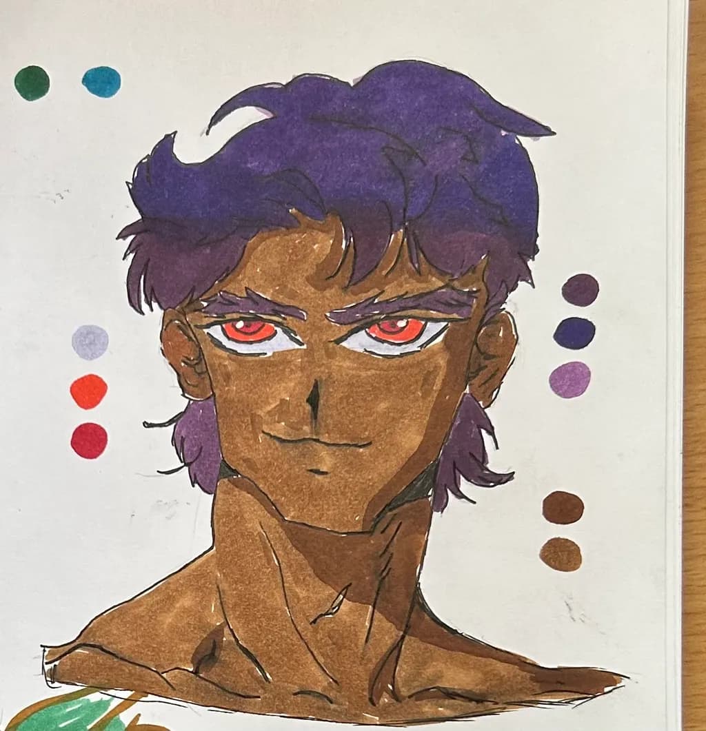 Red-Eyed Portrait