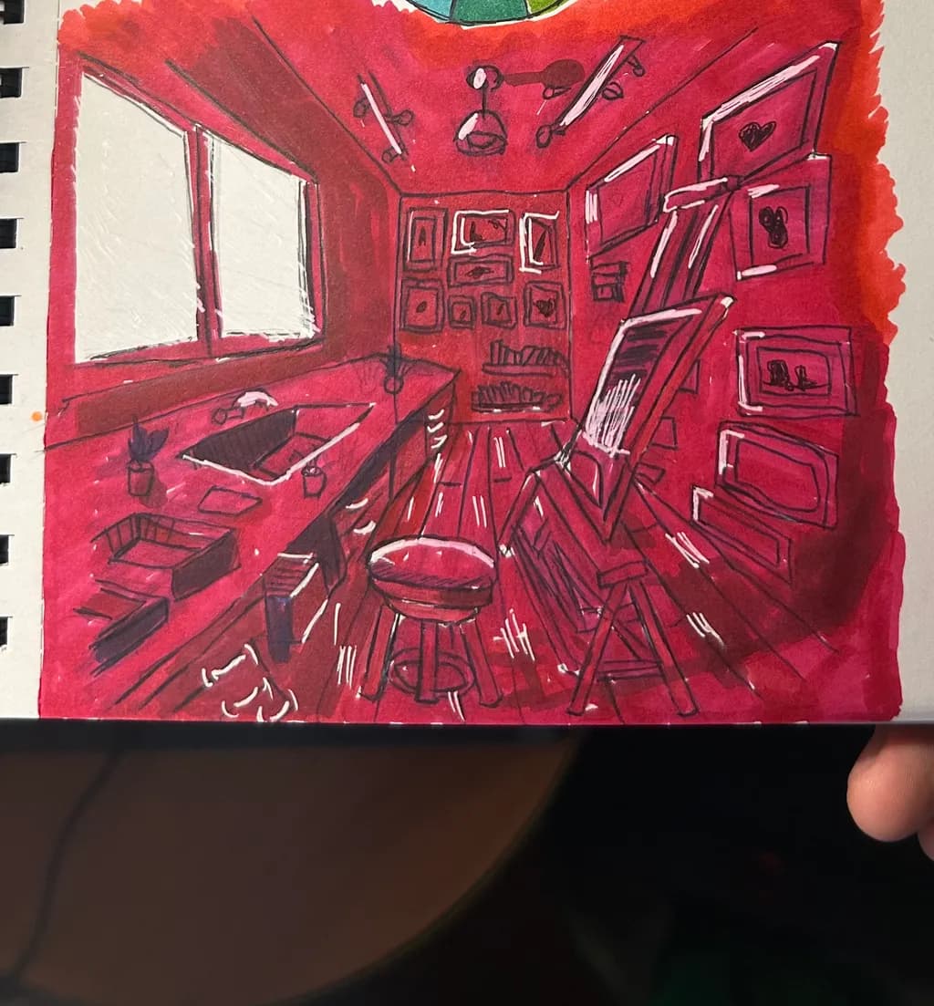 Art Studio Interior