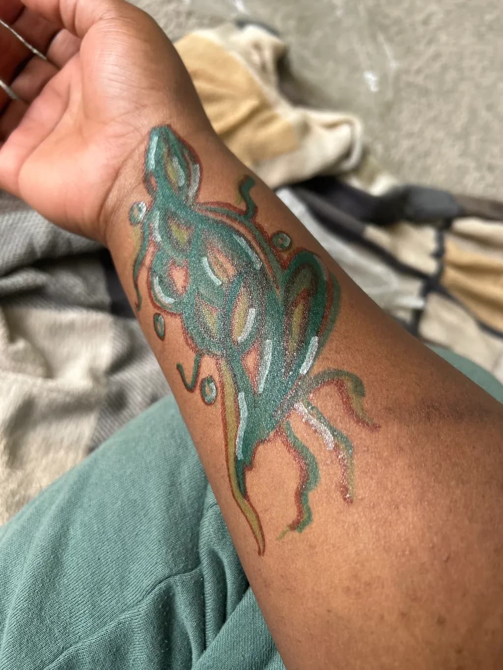 Abstract Arm Tattoo