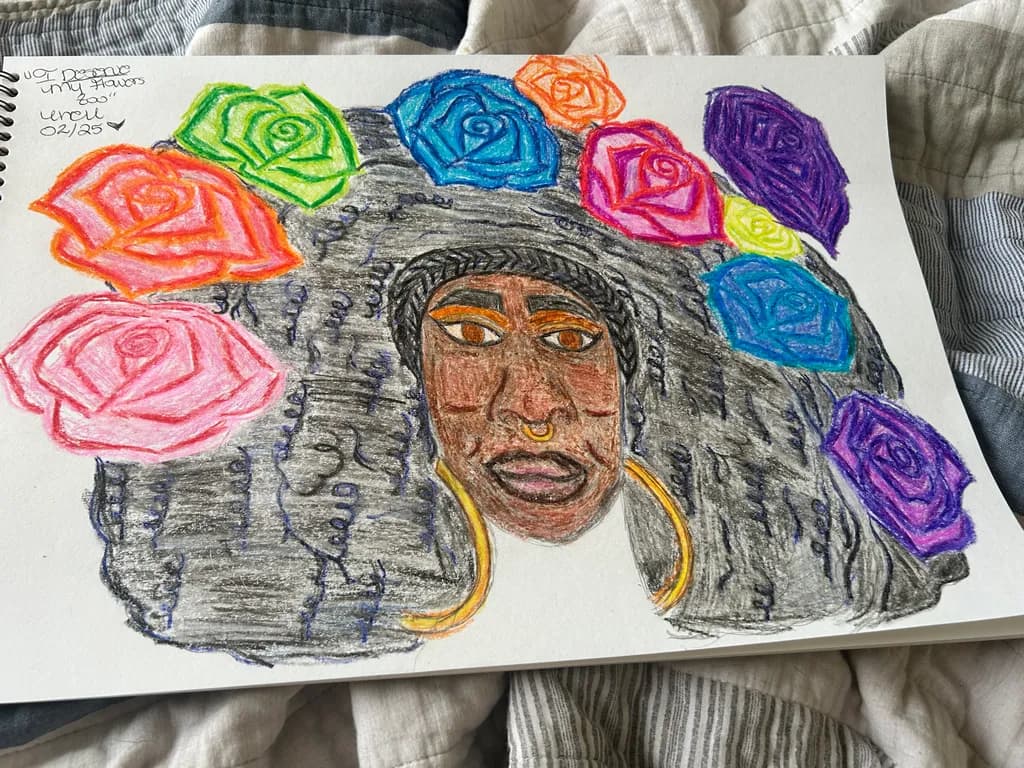 Floral Crown Portrait