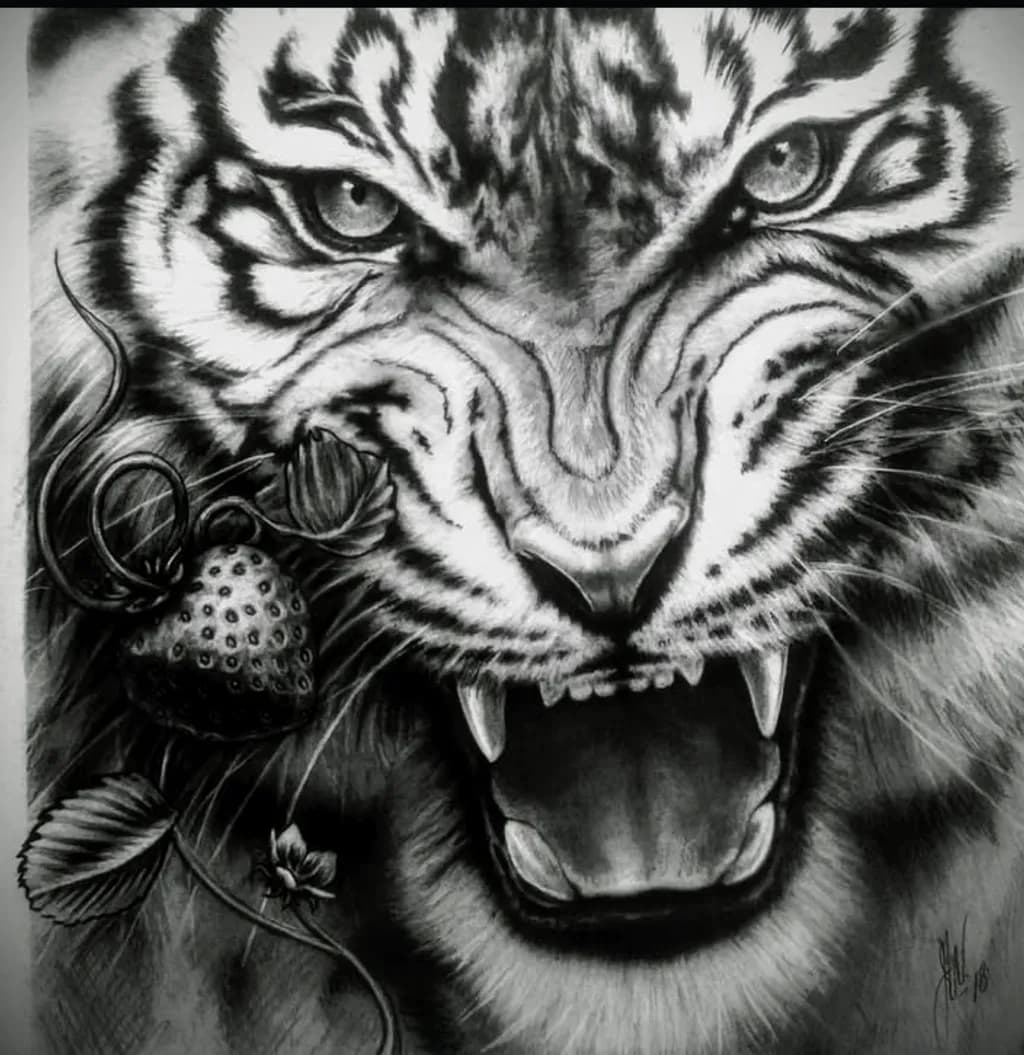 Tiger Roar with Strawberry