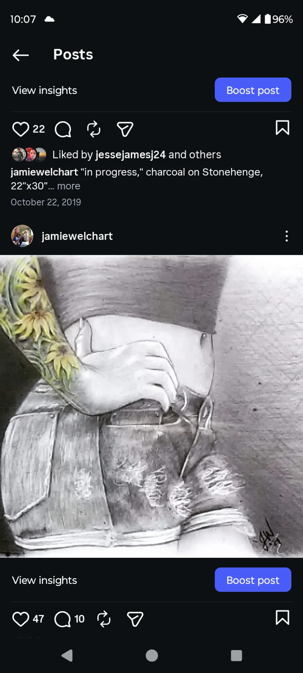 In Progress Portrait