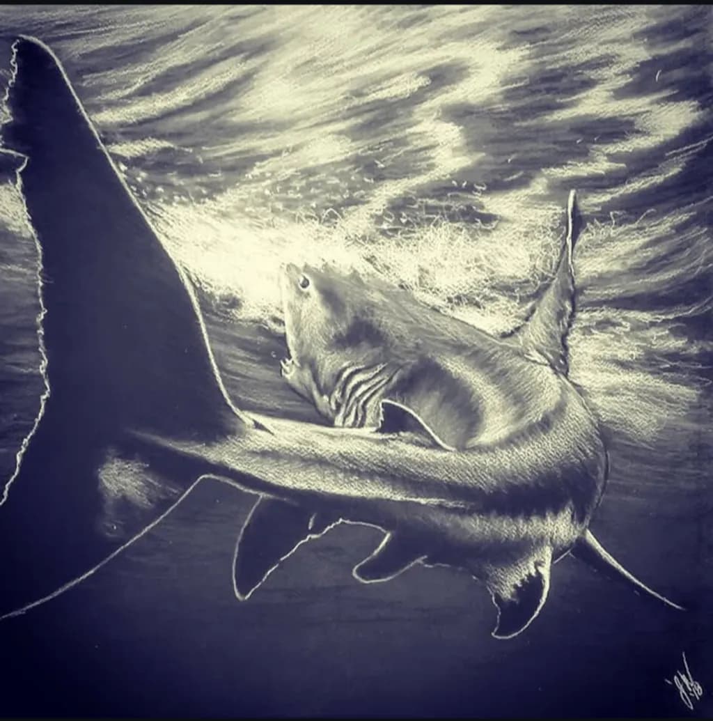 Shark in Motion