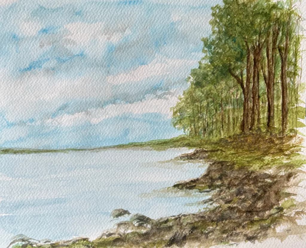 Lake Shore Trees