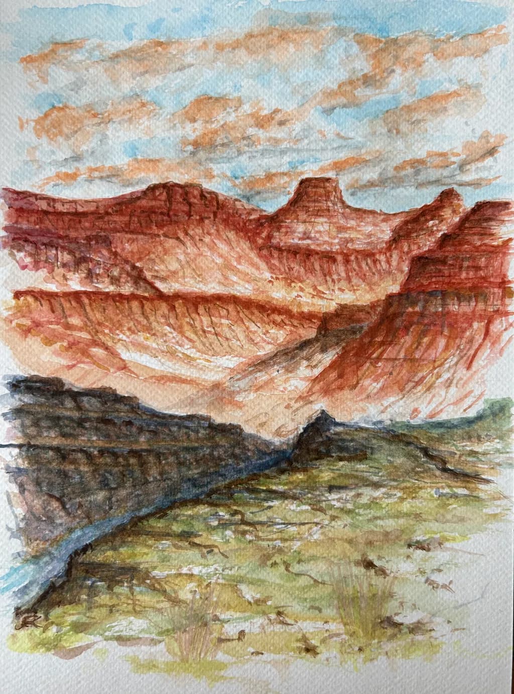 Desert Mountainscape