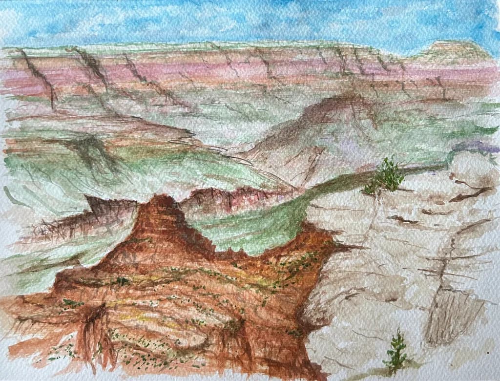 Layered Canyon Cliffs