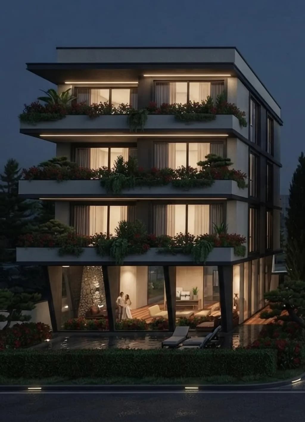 Modern Garden Residence