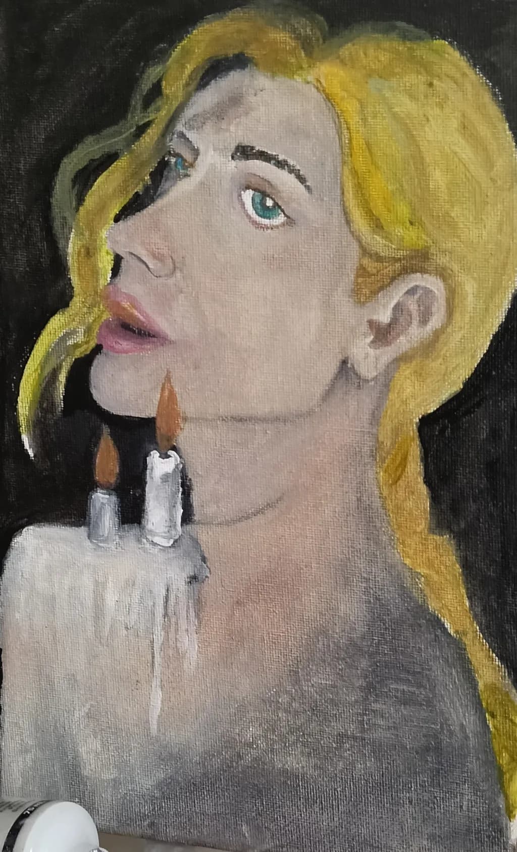 Portrait with Candles