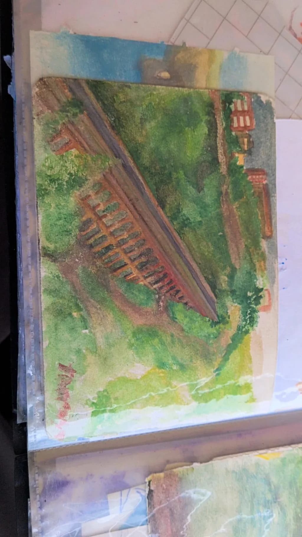 Inbound Railway Bridge