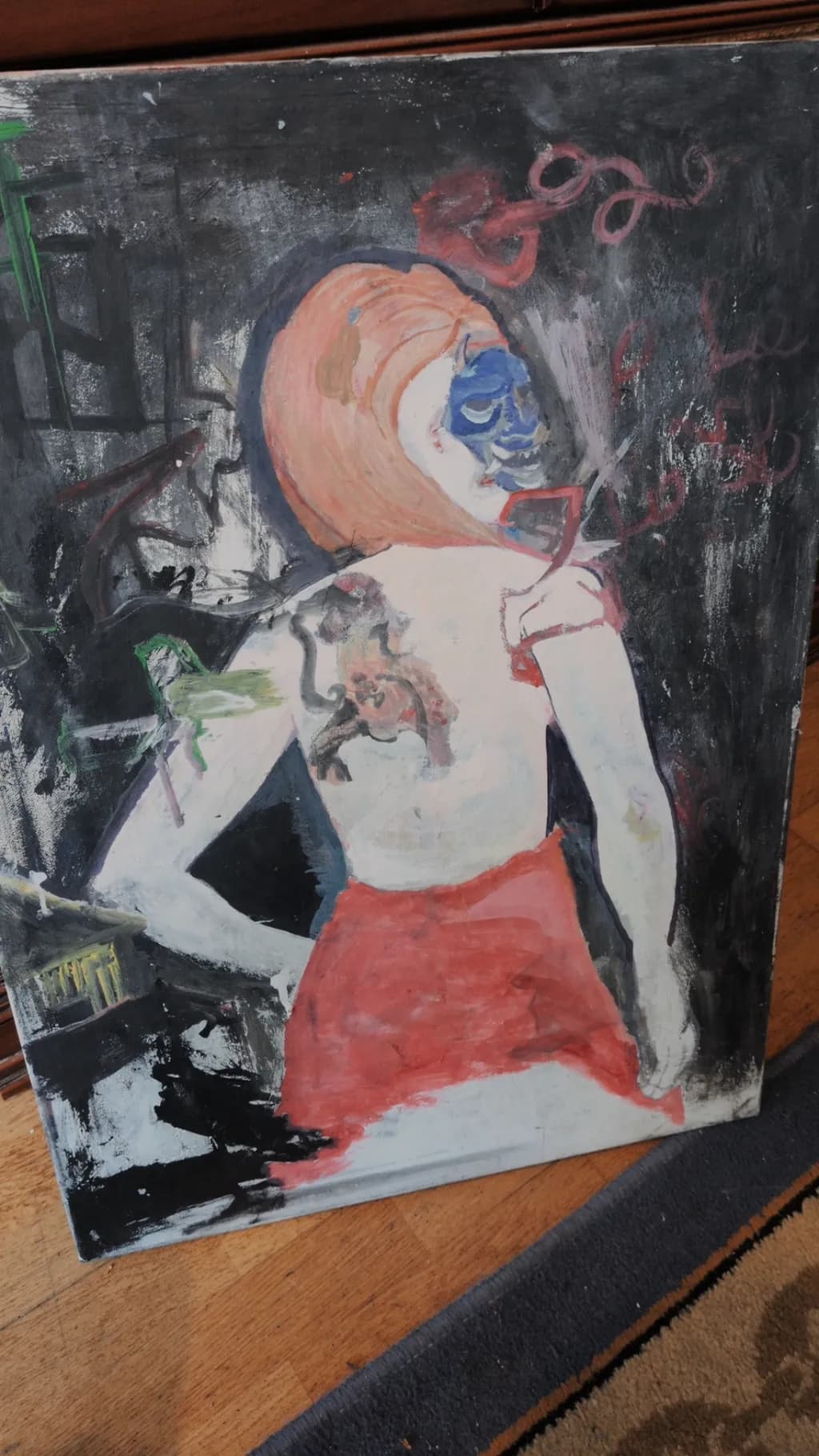 Red Skirt Portrait