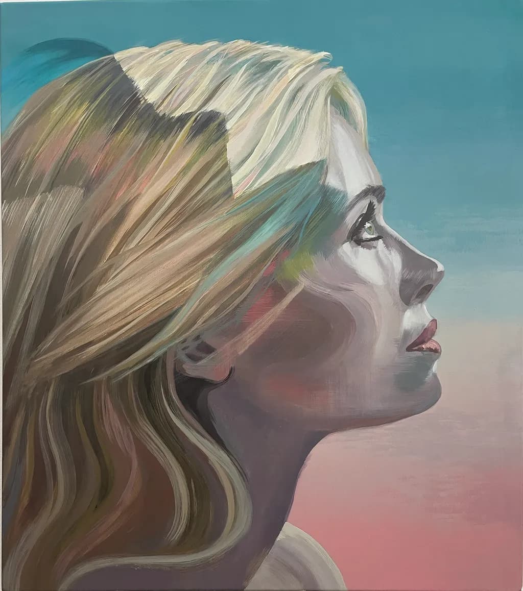 Colorful Woman Profile