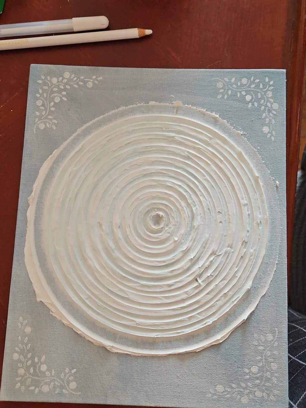 Textured Circular Pattern