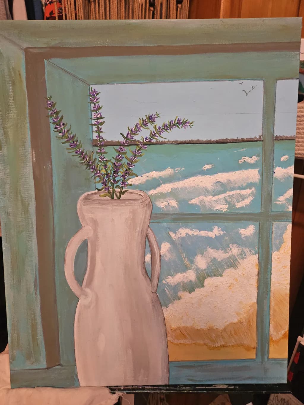 Lavender by the Window