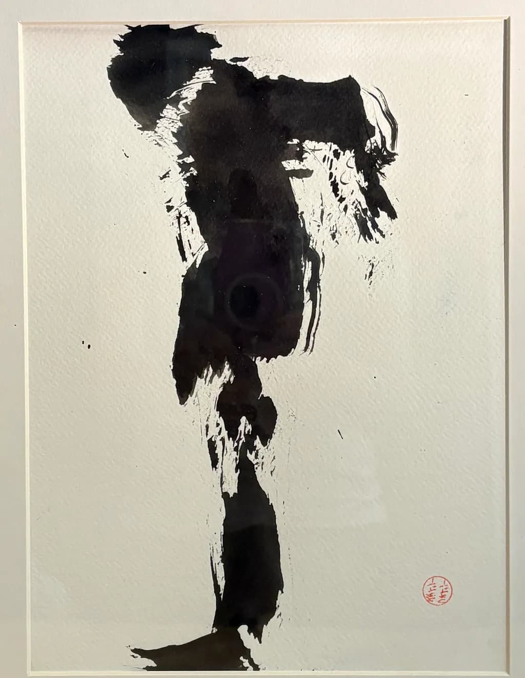 Abstract Figure Ink Study
