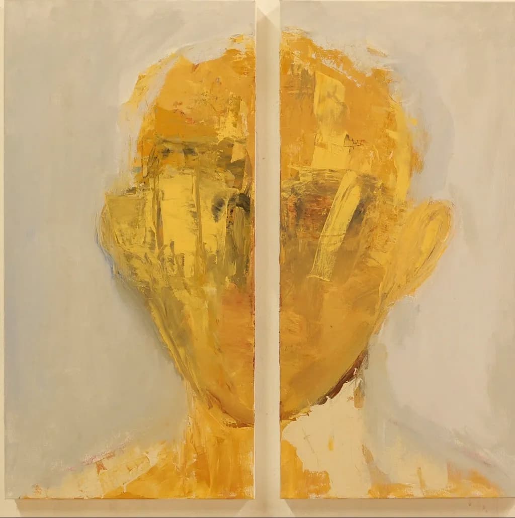 Split Yellow Portrait