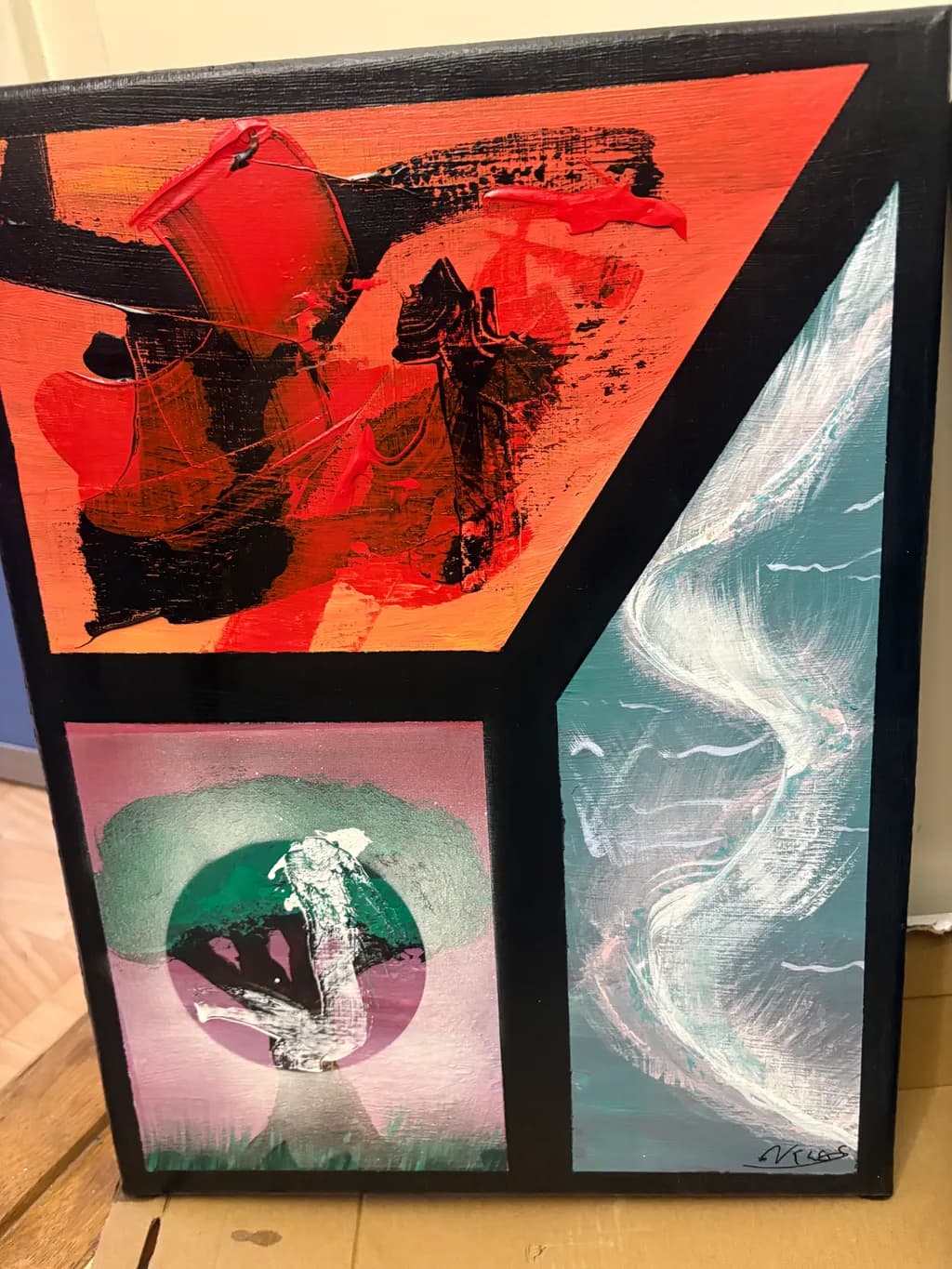 Abstract Trio with Tree