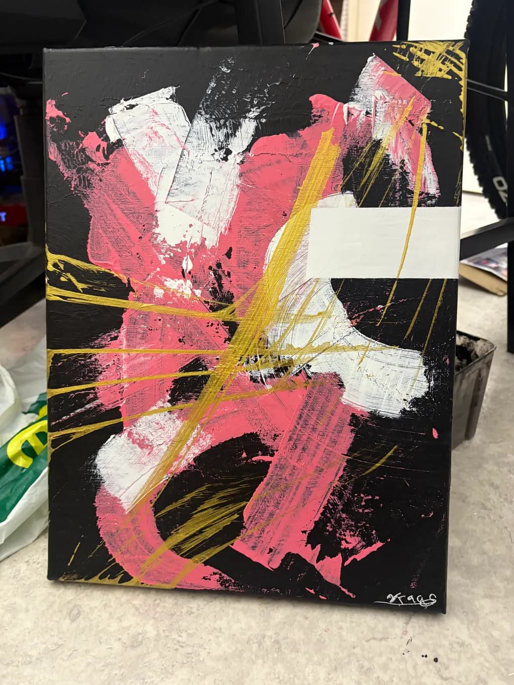 Abstract Canvas Stroke