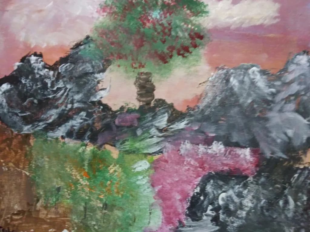 Abstract Landscape Composition
