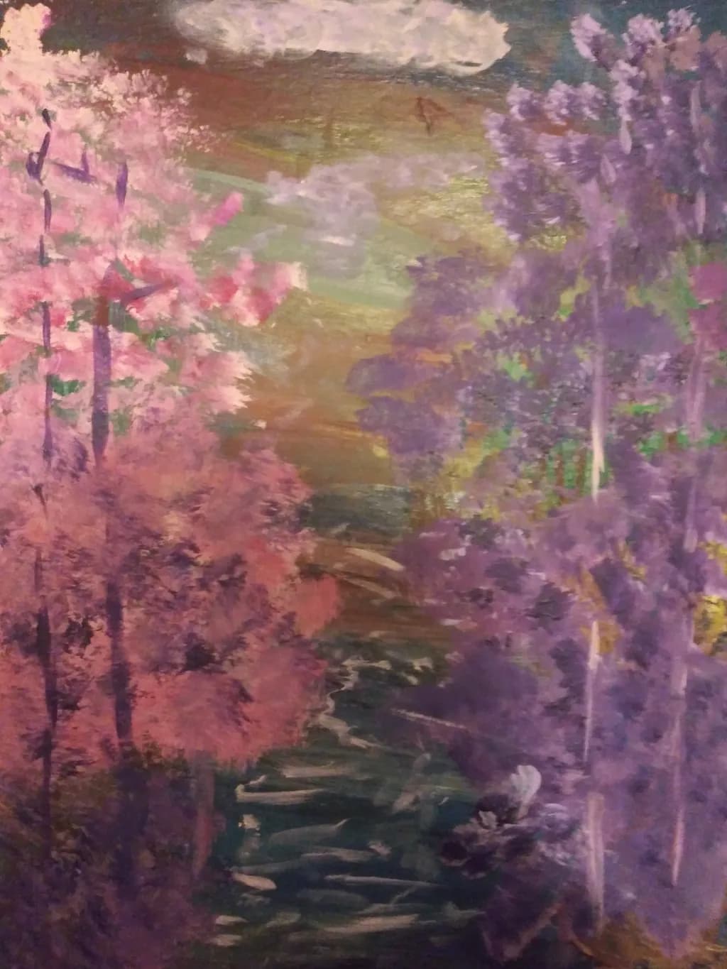 Spring Forest Path