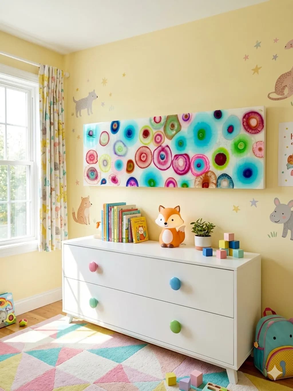 Colorful Circles Wall Art