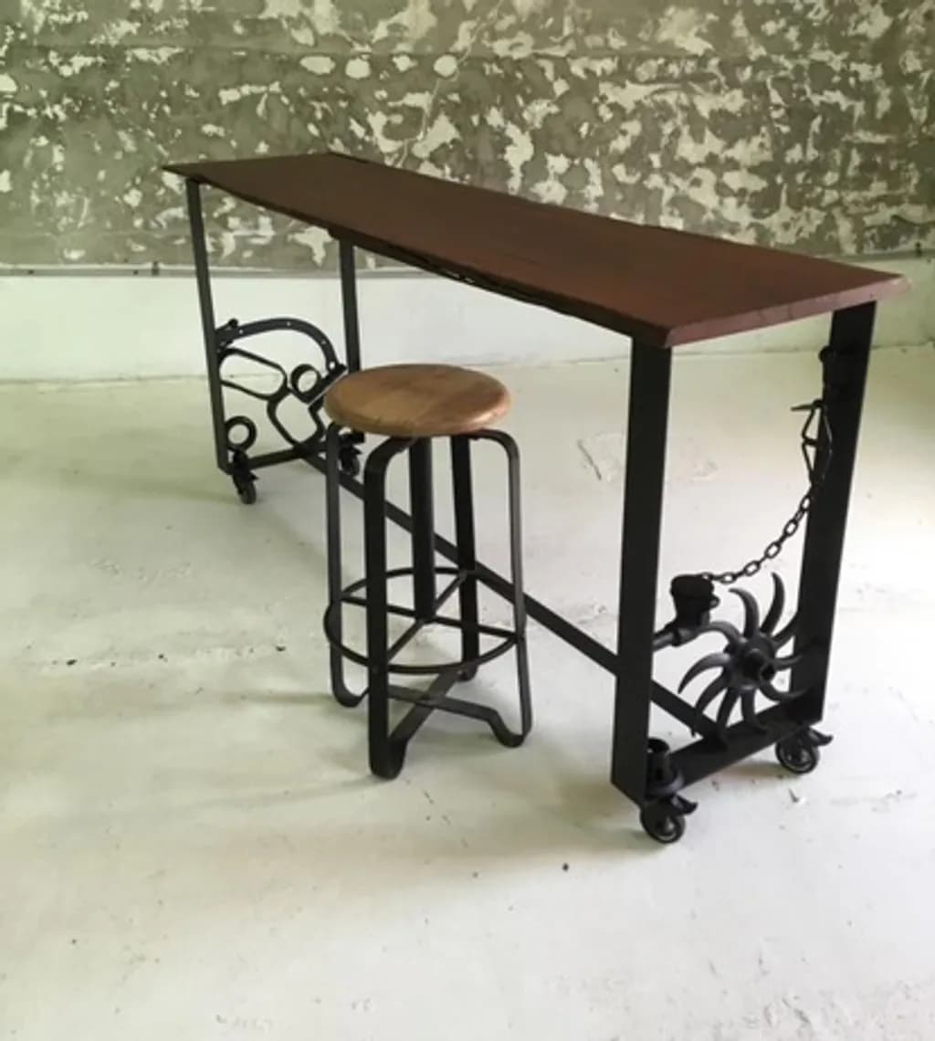 Industrial Bar Table