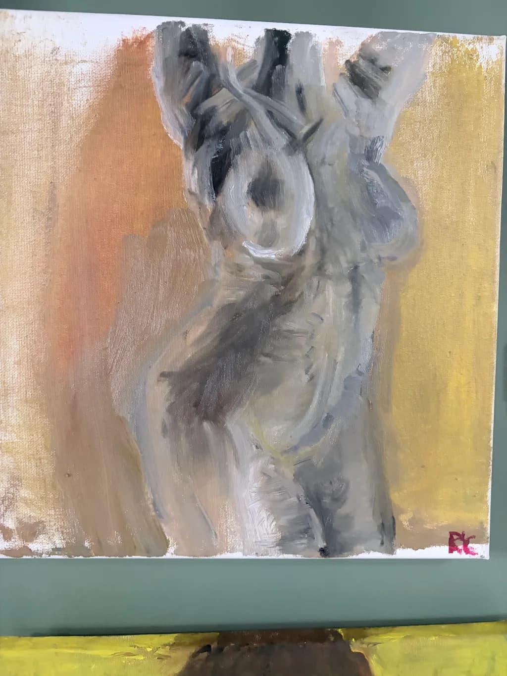 Abstract Nude Form