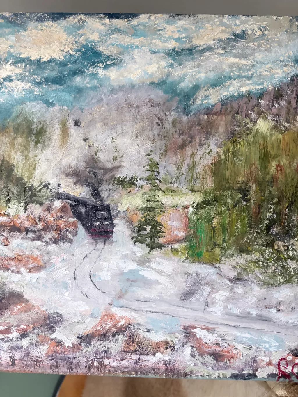 Mountain Train Journey