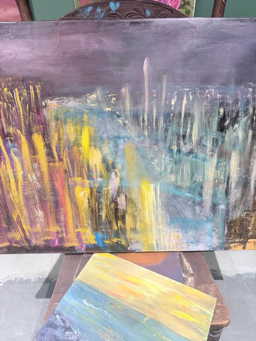 Abstract Cityscape Reflections