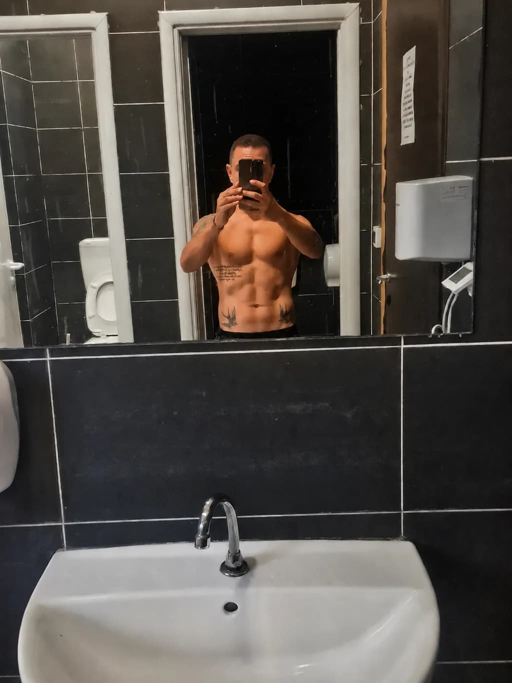 Bathroom Mirror Selfie