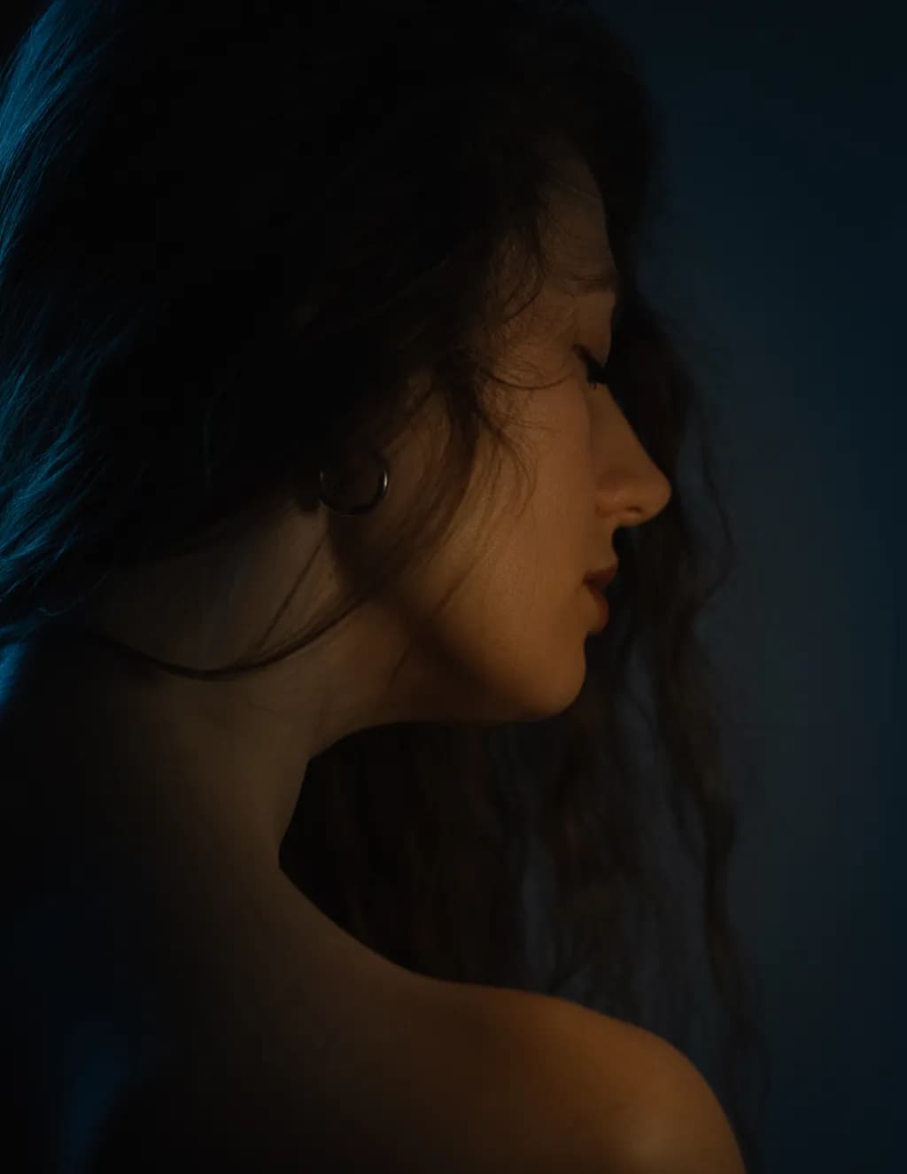 Portrait in Shadow