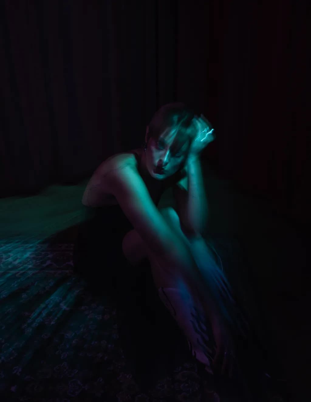 Moody Portrait Blur