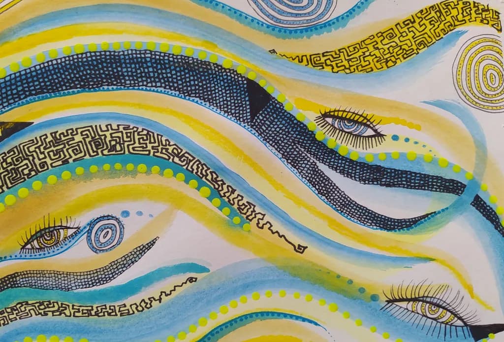 Abstract Eyescape