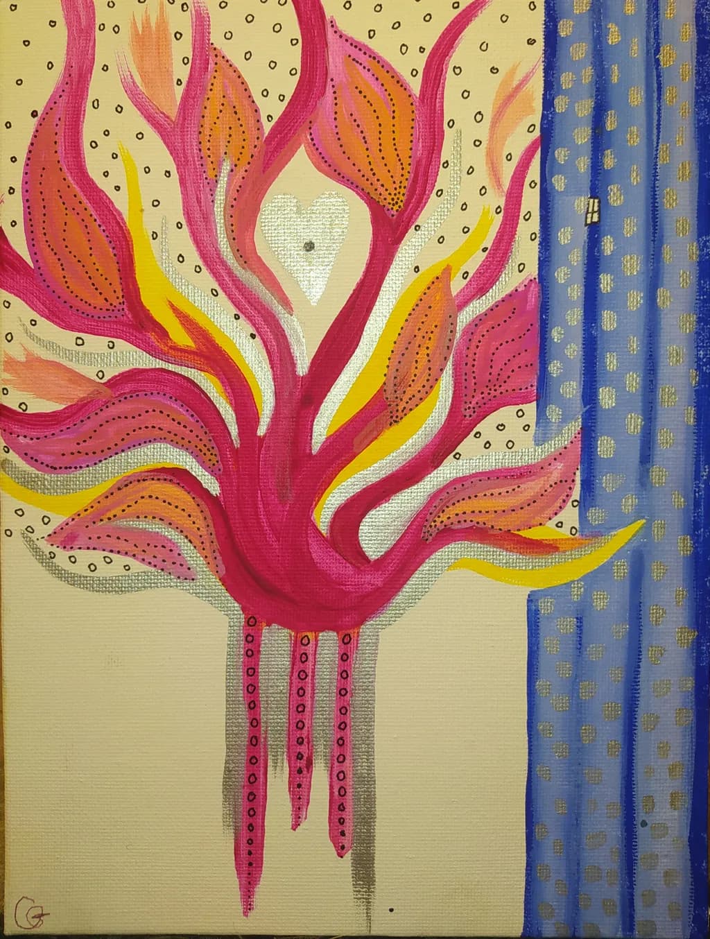 Inbound Abstract Flame